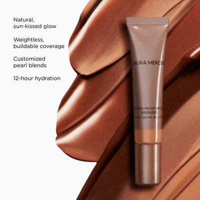 Laura Mercier Tinted Moisturizer Bronzer in a 15 mL size (3 Colour).