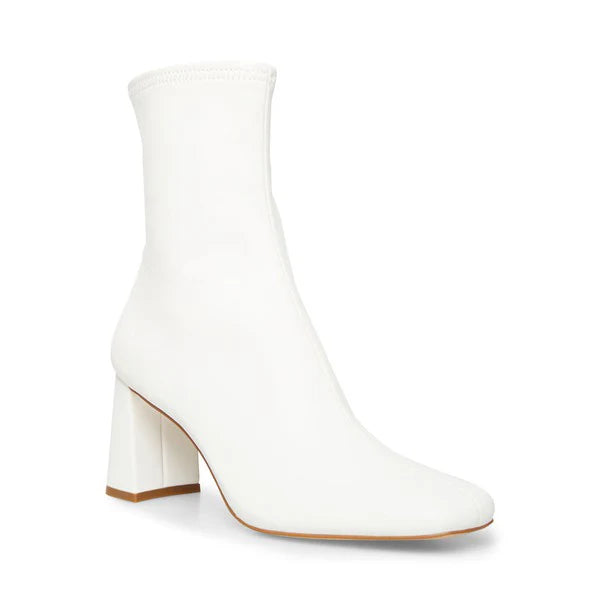 Steve Madden Hush Ankle Bootie in white
