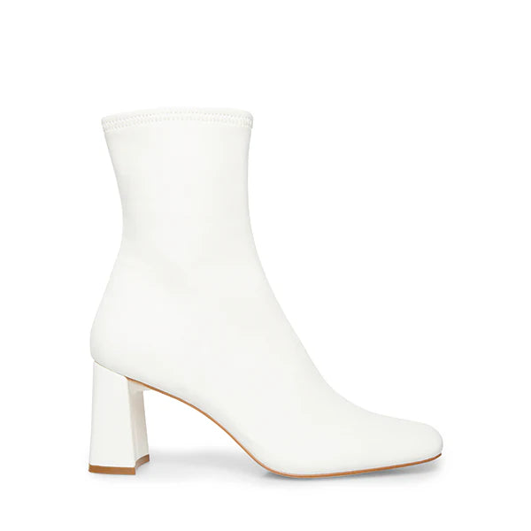 Steve Madden Hush Ankle Bootie in white