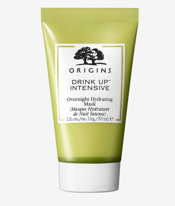 Origins Drink Up Intensive Overnight Hydrating Mask with Avocado and Swiss Glacier Water 30ml & 15ml