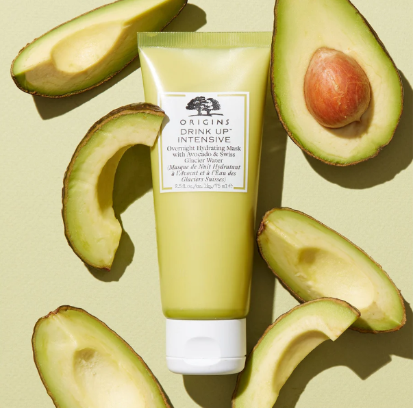 Origins Drink Up Intensive Overnight Hydrating Mask with Avocado and Swiss Glacier Water 30ml & 15ml