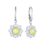 Swarovski Sunshine Pierced Drop Earrings