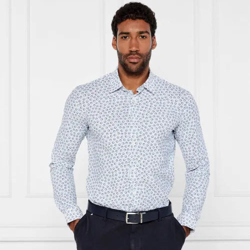 Boss Shirt P-ROAN-kent-C1-233 Slim Fit