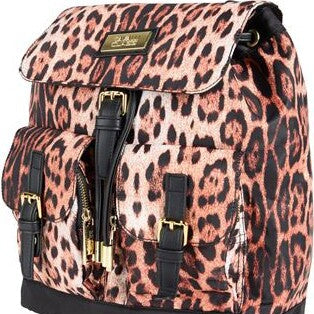 Cavalli Class animal print backpack.