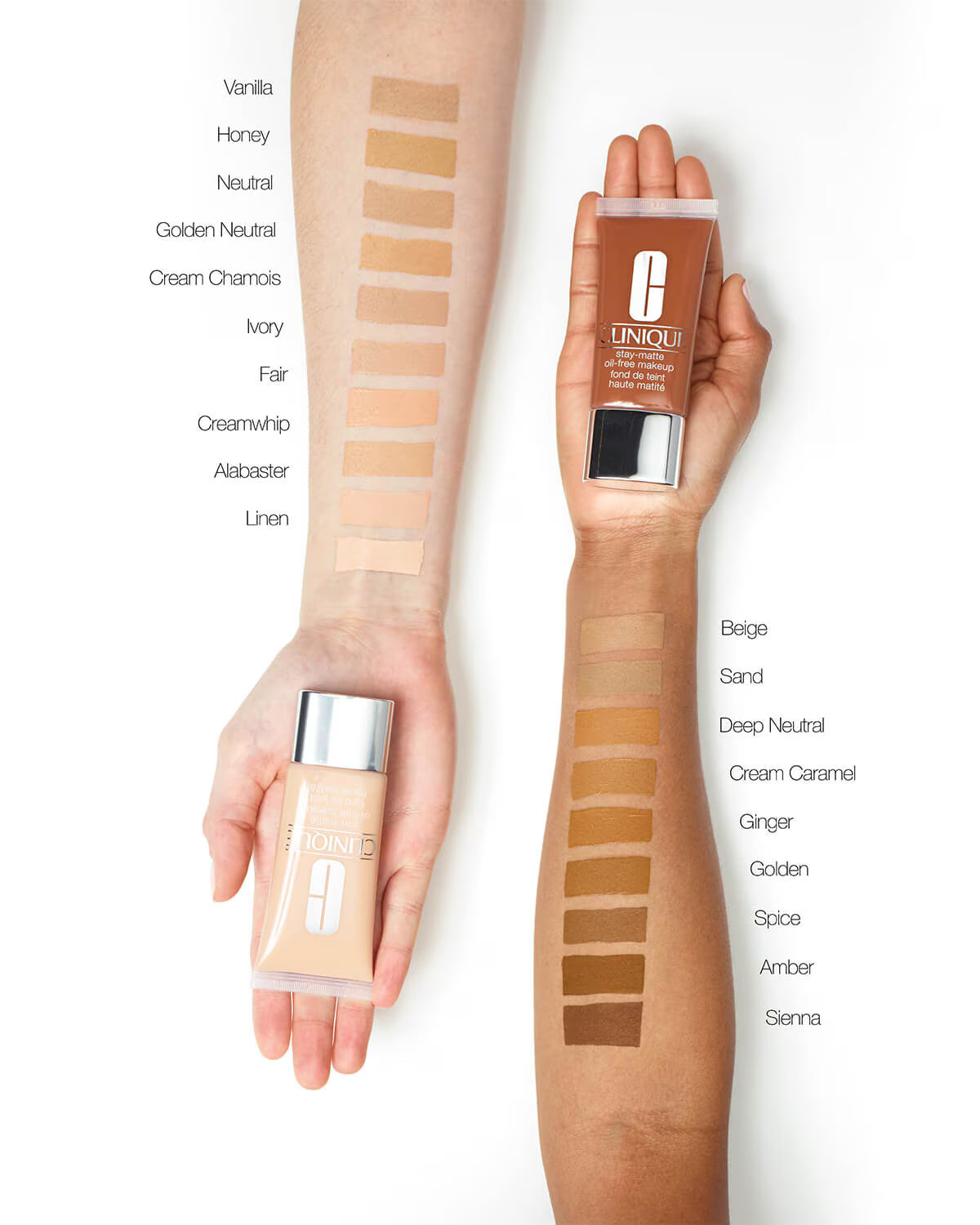 Clinique Stay-Matte Oil-Free Makeup foundation (5 Colours)