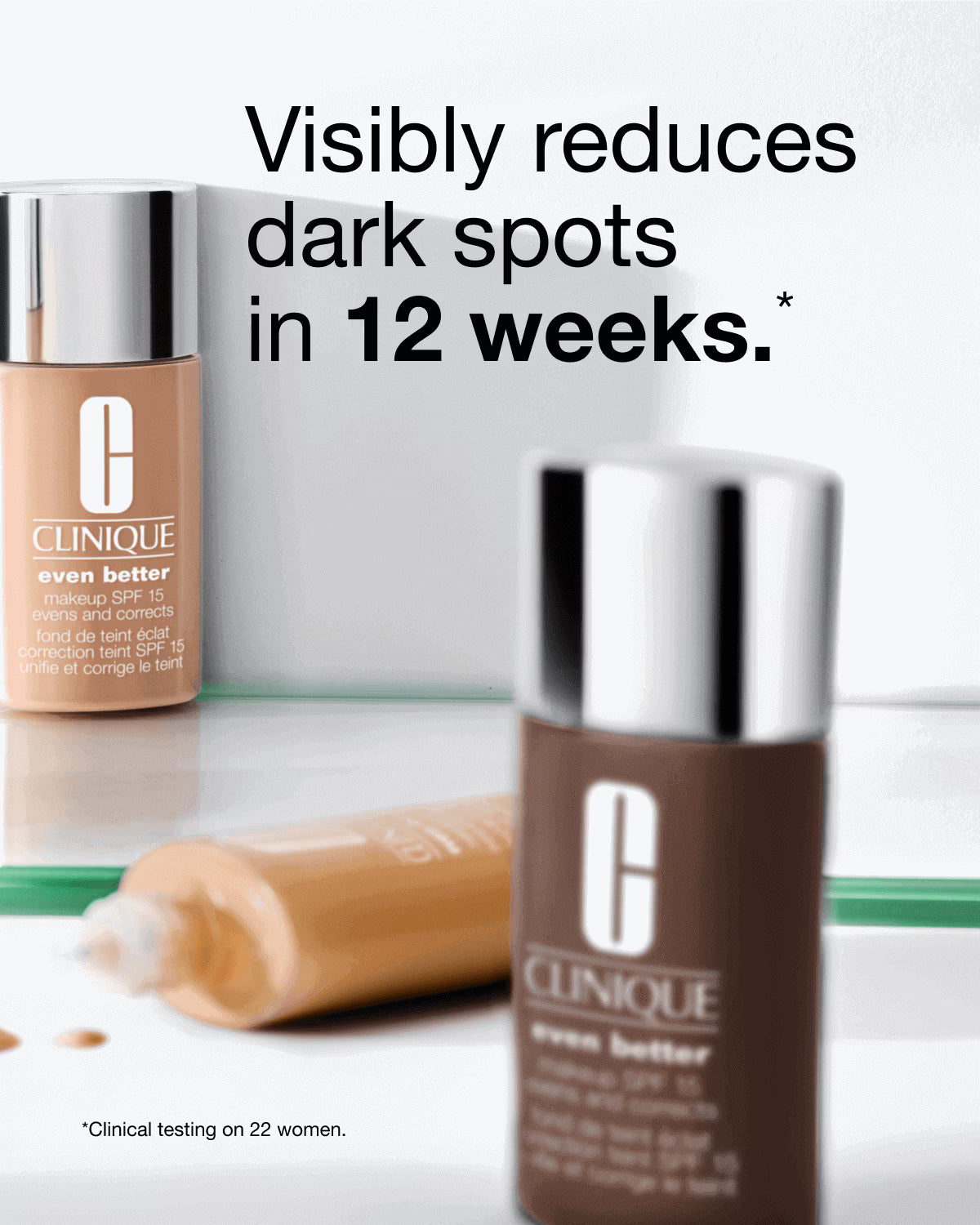 Clinique Even Better Makeup SPF 15 foundation in shade WN 104 Toffee