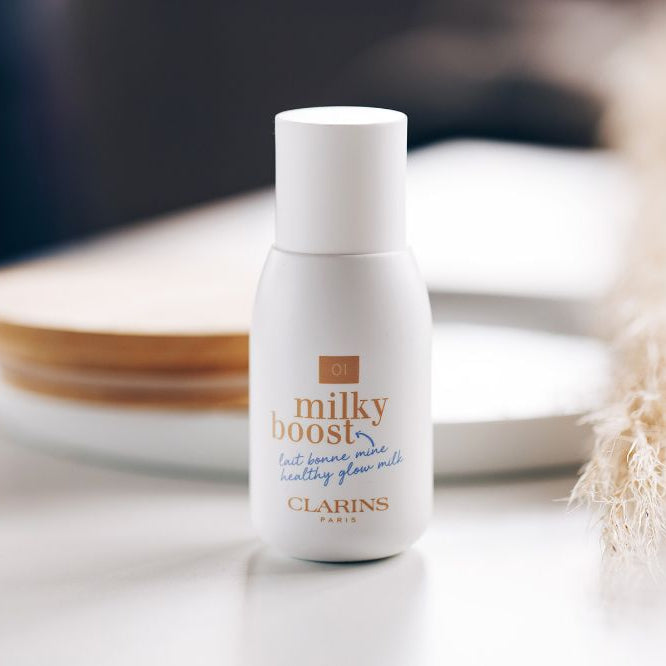 Clarins Milky Boost skin-perfecting milk foundation in shade 05  50ml.