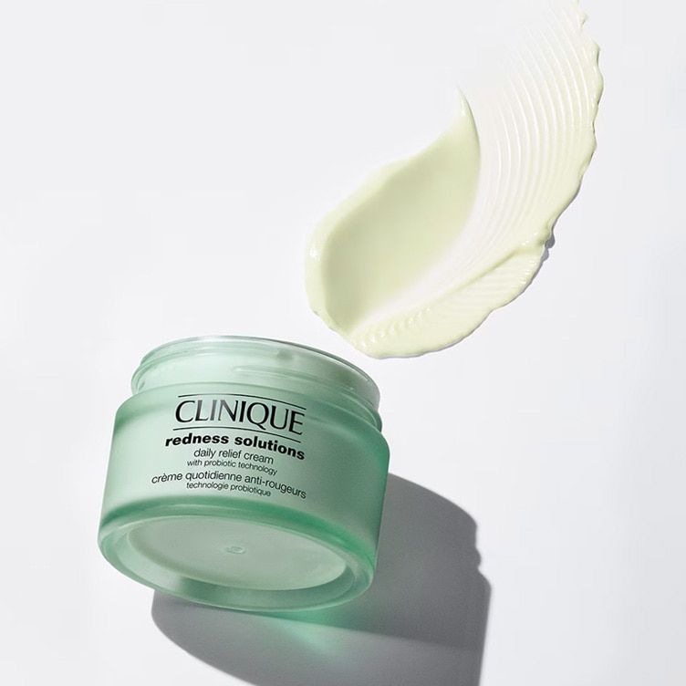 Clinique Redness Solutions Daily Relief Cream.