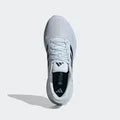 Adidas Runfalcon 5 men's running shoes in a light blue colorway.