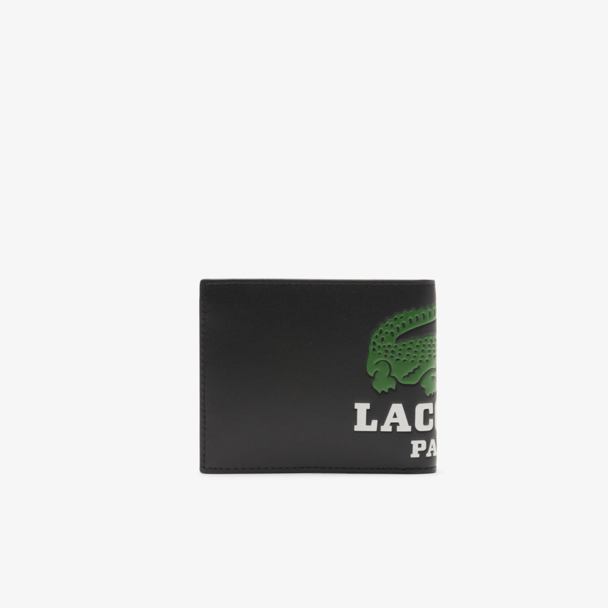 Lacoste Money Pieces Small Leather Goods Wallet For Men, Lacoste Paris Noir