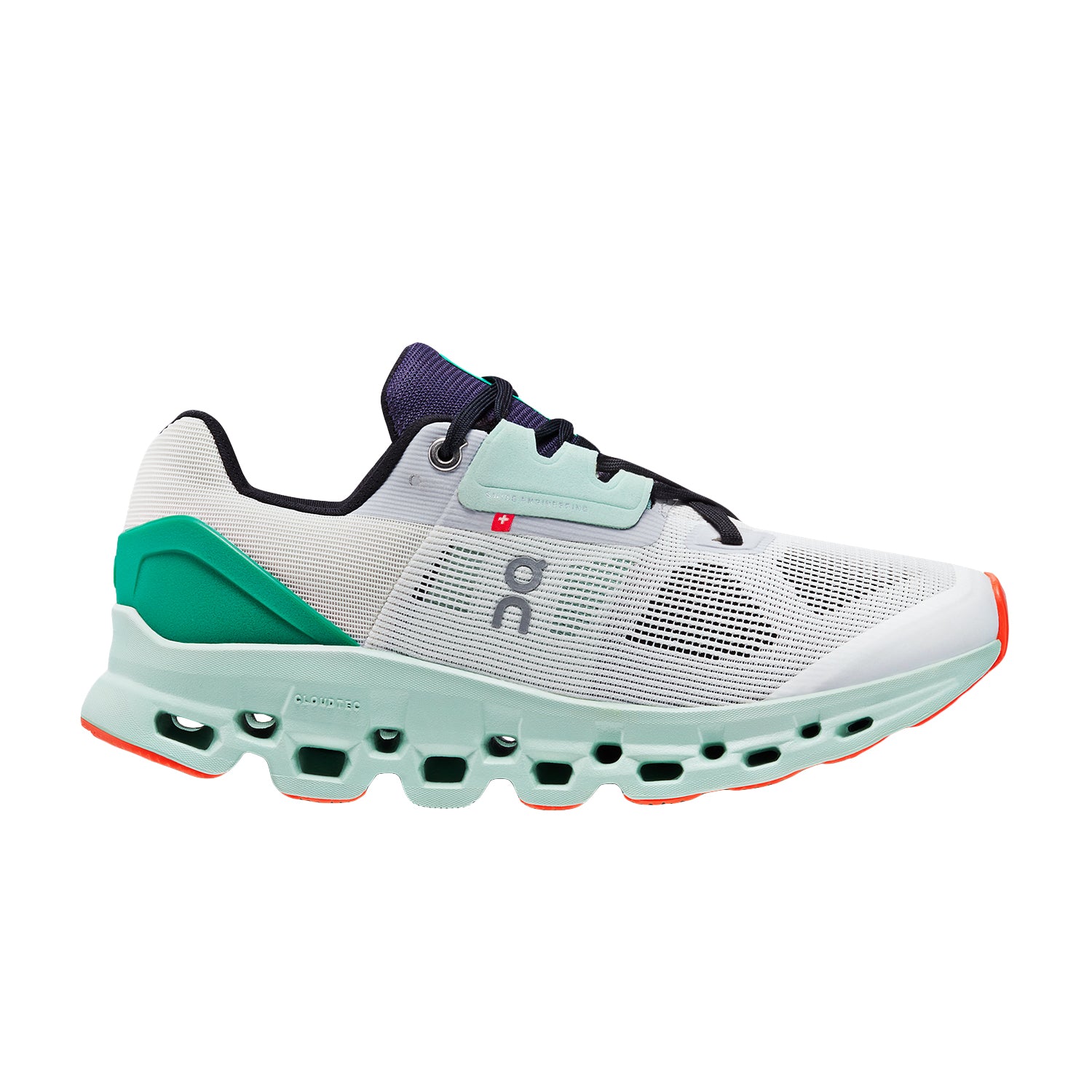 On Cloud Cloudstratus sneaker Running Shoe Undyed White Creek color