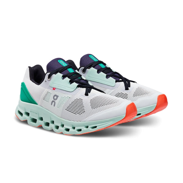 On Cloud Cloudstratus sneaker Running Shoe Undyed White Creek color
