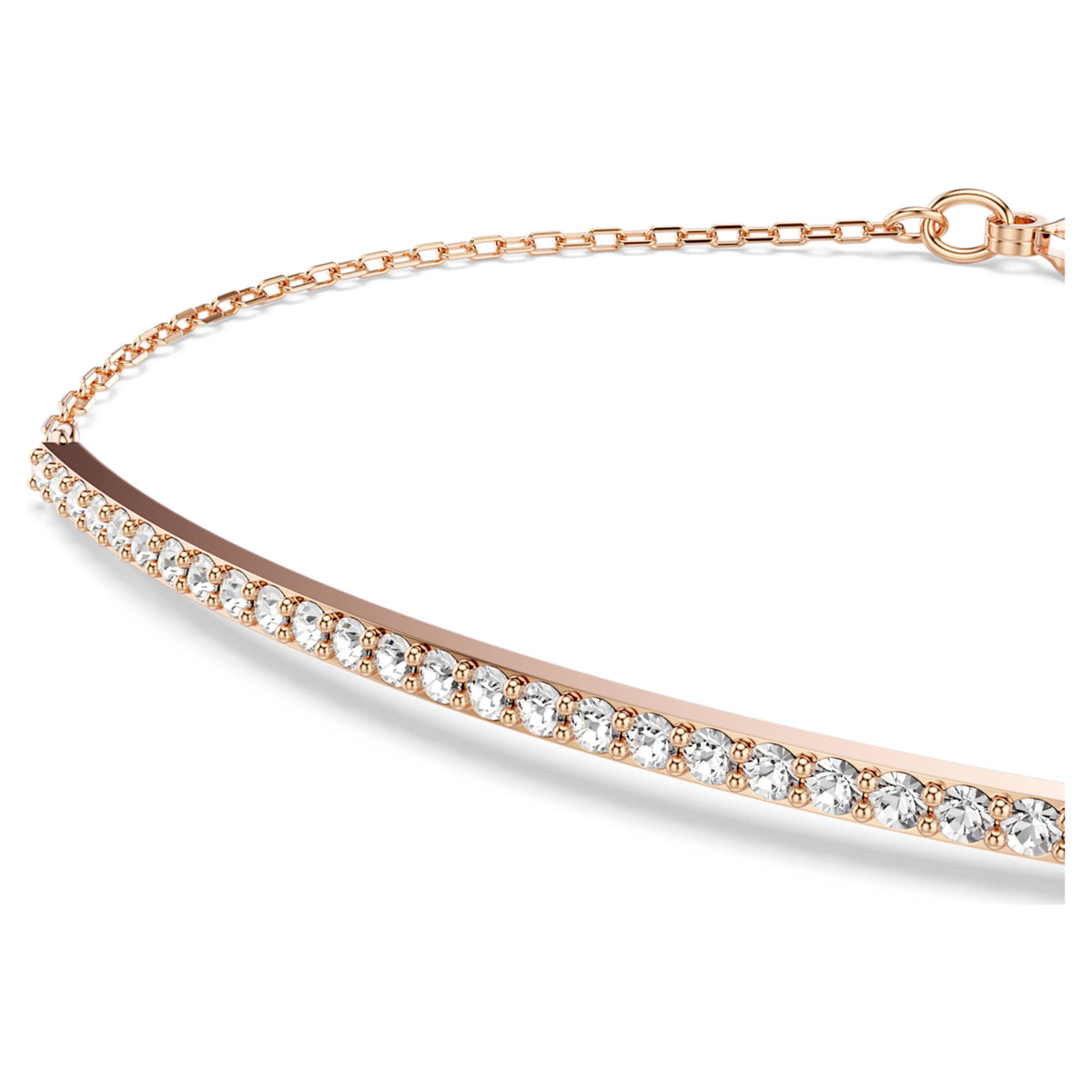 Swarovski Only bracelet in a rose gold-tone plating