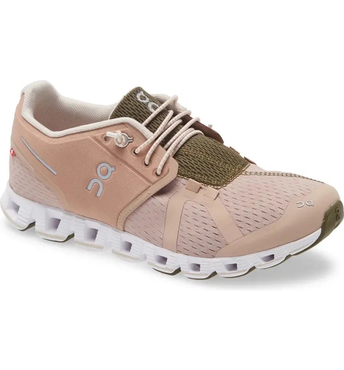 On Cloud 5 Slip On Running Shoe For Women - Rosebrown Camo Color